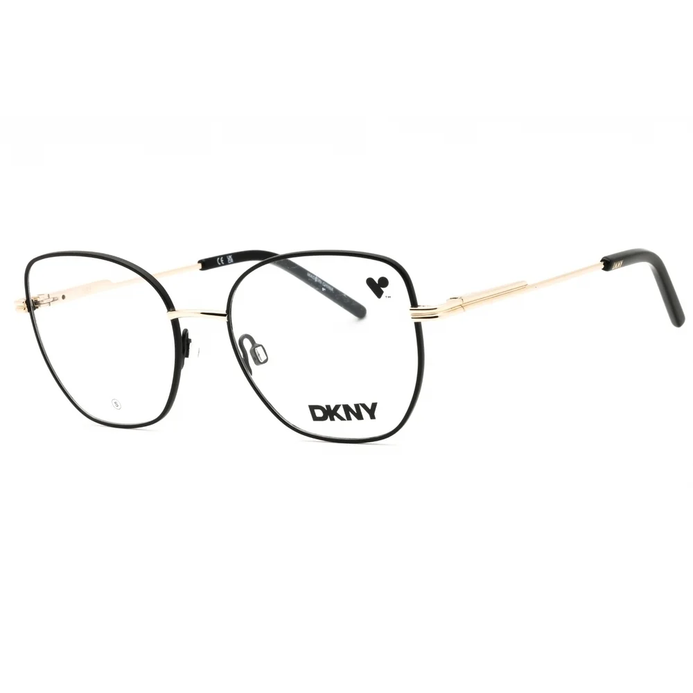 NWT DKNY DK1034-001 51mm BLACK Eyeglasses